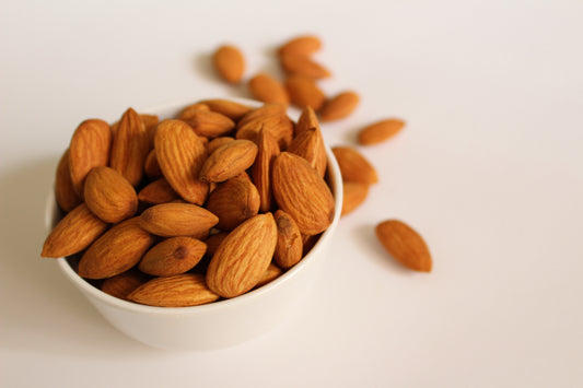 Almonds in a cup