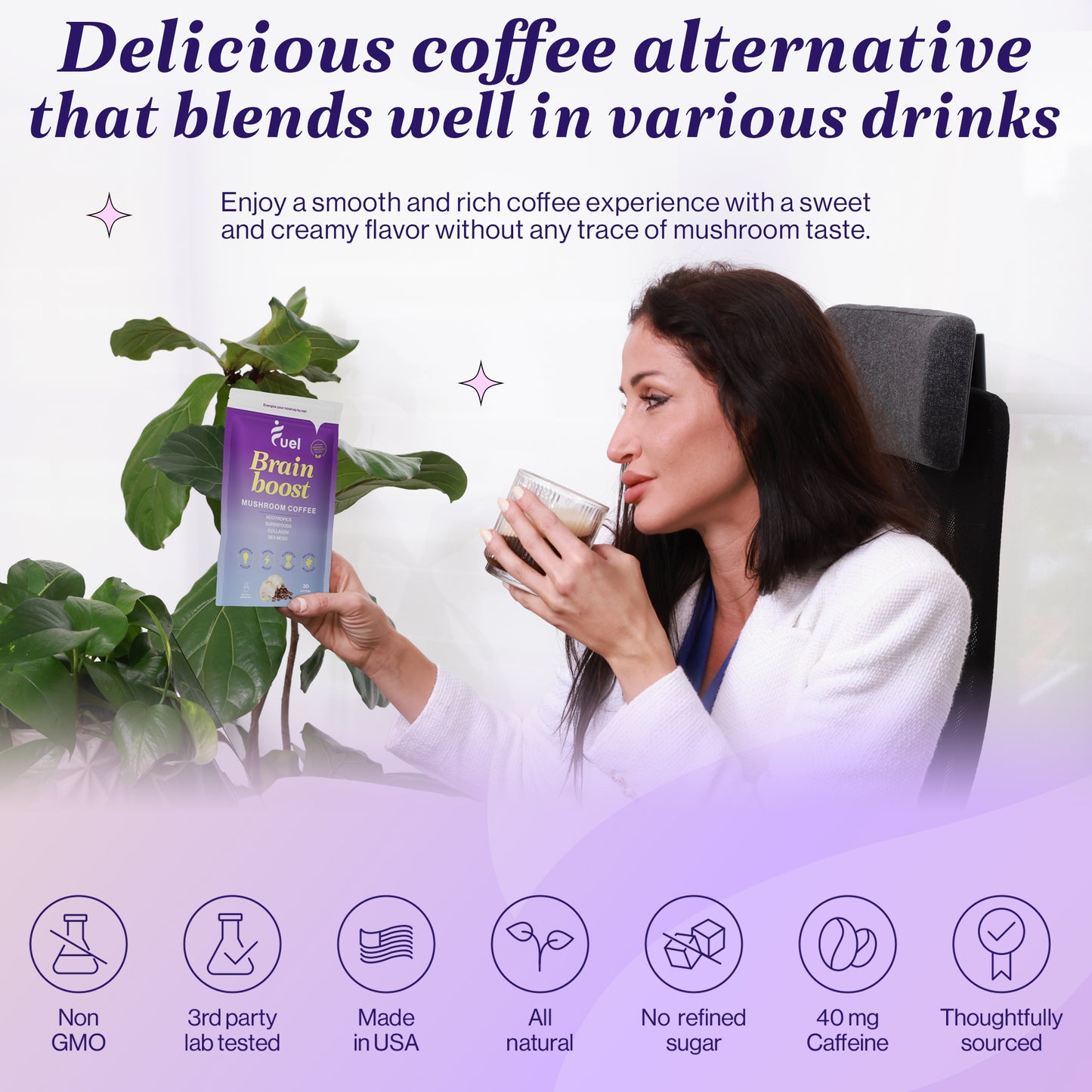 Brain Boost Mushroom Coffee