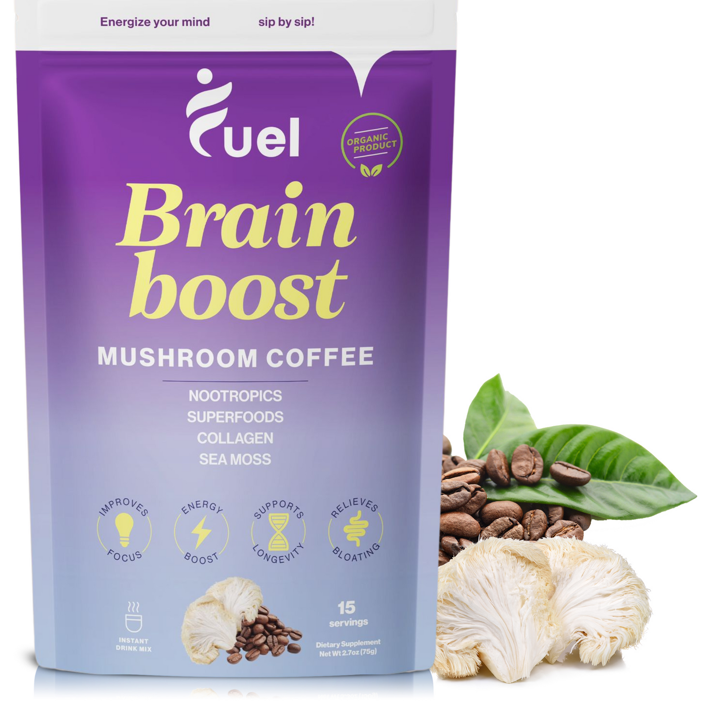 Brain Boost Mushroom Coffee