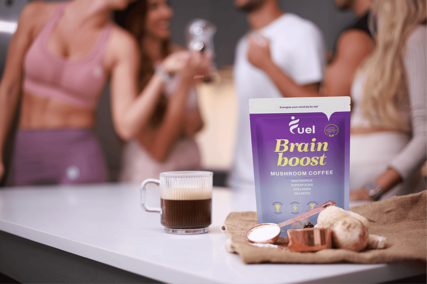 Brain Boost Mushroom Coffee